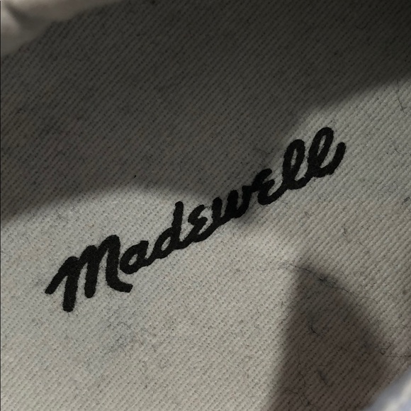 NWT Madewell Sidewalk Canvas Low Top Sneakers - Picture 3 of 10